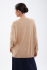 Кардиган жен 08257 шелк+каш Munkh  (M-46, 417 беж)