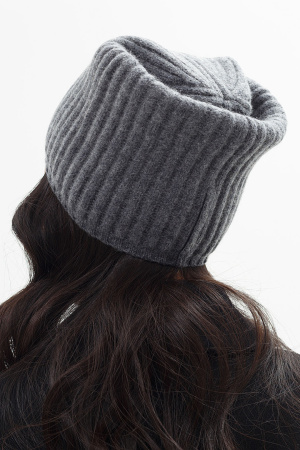 Шапка без отворота ШК-100505 КАШЕМИР ХАУС (MAGNAG) (F, 37 темно-серый)