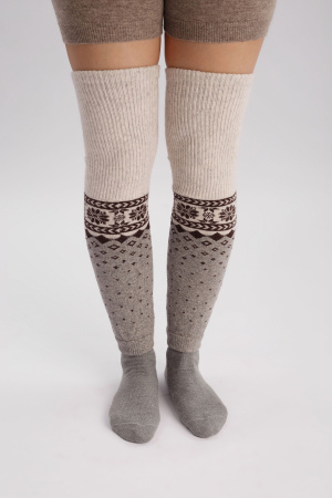 Гетры 70% шерсть ТОД (F, в ассортименте)