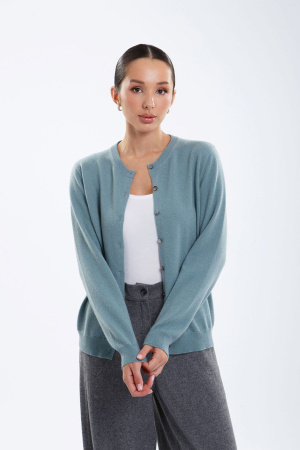 Кардиган жен 08478 (08179) каш Munkh (M-46, 1382 мятный)