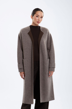 Кардиган жен як 32153 Munkh (XL-50, 06/05 св-серый*кор)