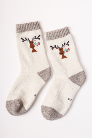 Носки дет 100% шерсть ТОД (32-34,  в ассортименте )