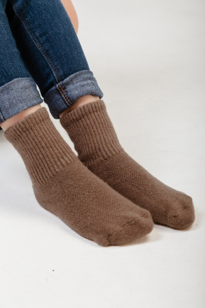 Носки дет 70% шерсть ТОД (1, коричневый )