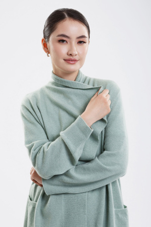 Кардиган жен 07-23-207-ОС Гоеол (M-46, 1313 паст-мятн)