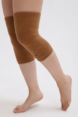Наколенники короткие 70% шерсть ТОД (F, рыжий)