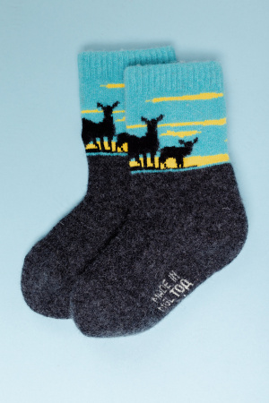 Носки дет 70% шерсть ТОД (1, в ассортименте)