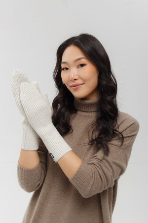 Варежки КW190492 гоби (F, 755/люрекс)