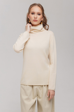 Водолазка жен 12127 каш мунх (XL-50, 997 кремовый)