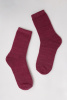 Носки 70% шерсть   (38-40, бордовый)