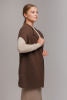 Жилет-накидка 5W07009 ТОД (F, шоколадный)