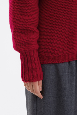 Джемпер жен 01-18-229-ОС Гоеол (M-46, 45 т.красный)