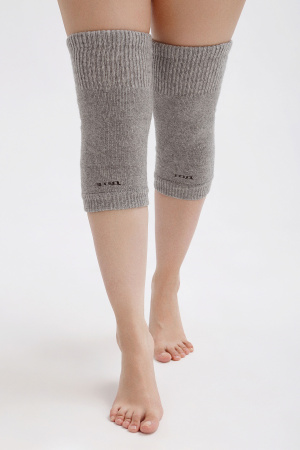 Наколенники короткие 70% шерсть ТОД (F, серый)