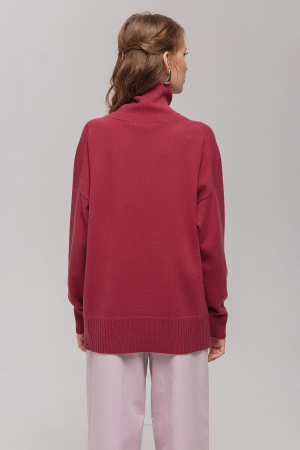 Свитер жен 12156 мунх (M-46, 1209 брусничный)