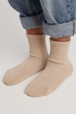 Носки дет 70% шерсть ТОД (1, бежевый )