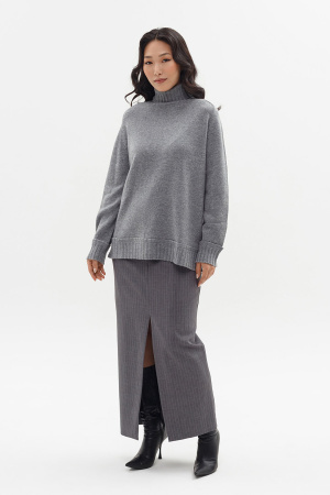 Свитер ЖШК-0924-12078 КАШЕМИР ХАУС (MAGNAG) (2XL-52, 38 серый)