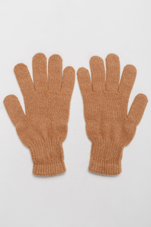 Перчатки взрослые 70% шерсть Бат Сежу (1, рыжий)