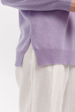 Пуловер жен 02056 каш Мунх (L-48, 728 лаванд)