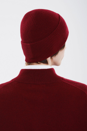 Шапка KA102025 Гоби (F, 46 бордо)