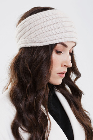 Повязка KA240024 Гоби (F, 9999 бежево-бел)