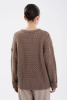 Джемпер KW045529 Гоби (L, 57 коричневый)