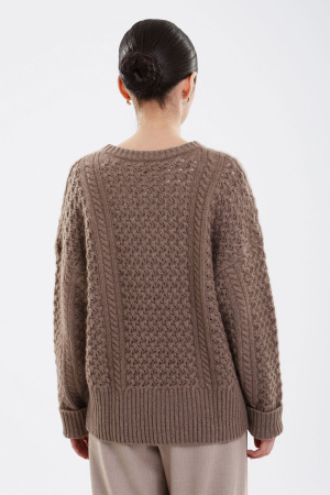 Джемпер KW045529 Гоби (L, 57 коричневый)