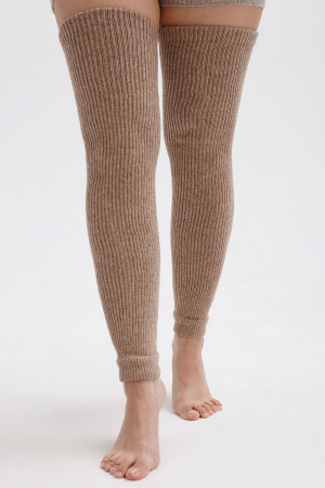 Гетры 70% шерсть ТОД (F, коричневый)