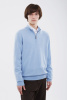 Сорочка муж 11008 на молнии каш Мунх (M-46, 520 голубой)