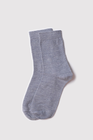 Носки 70% шерсть   (35-37, темно-серый)