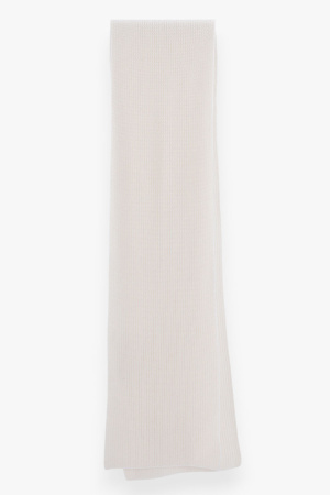 Шарф KA211084 гоби (F, 01 белый)