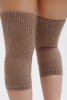 Наколенники длинные 70% шерсть ТОД (F, коричневый )