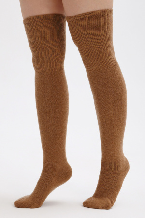 Чулки 70% шерсть ТОД (F, рыжий)