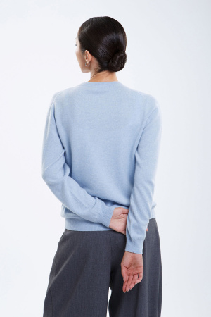 Кардиган жен 08478 (08179) каш Munkh (M-46, 520 голубой)