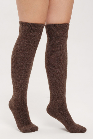 Гольфы 100% шерсть ТОД (F, шоколадный)