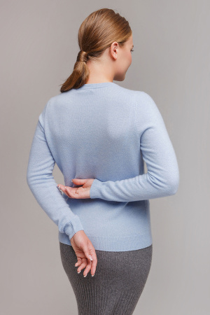 Джемпер жен KW040797 (416016 (420171)) гоби (XL-50, 520 голубой)
