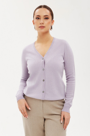 Кардиган жен КW024344 гоби (M-46, 1556 пастельно-лилов)