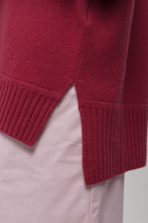 Свитер жен 12156 мунх (M-46, 1209 брусничный)