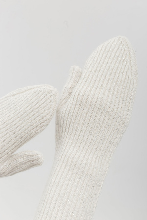 Варежки КW190492 гоби (F, 755/люрекс)