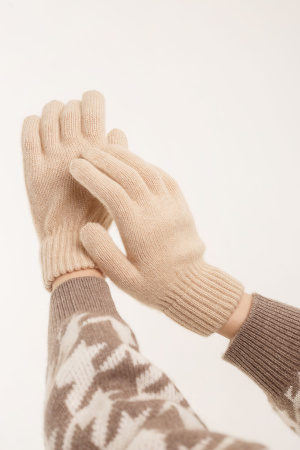 Перчатки 31100 кашемир мунх (F, 02 бежев)