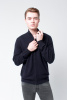 Кардиган муж КМ020994 ( 214096 (220135)) гоби (S-44, 80 черно-синий)