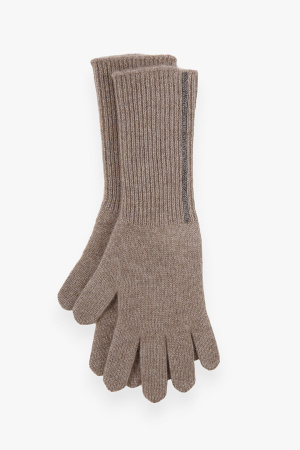 Перчатки 31131 кашемир мунх КХ (F, 57 коричневый)