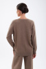 Кардиган жен 08397 каш Munkh (M-46, 57 коричневый)