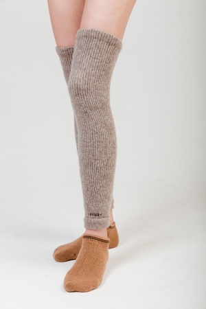 Гетры 100% шерсть ТОД (F, коричневый )