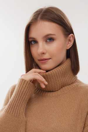 Свитер жен 12189 каш Мунх КХ (L-48, 1327 песочный)