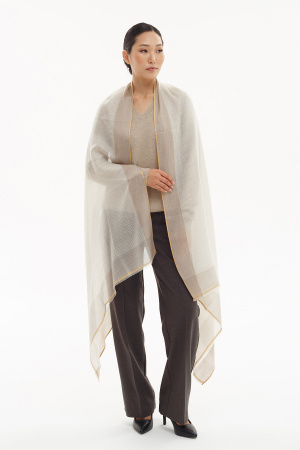 Шаль WA200311 Гоби (200*90, 755/148/1352 беж/кор/желт)