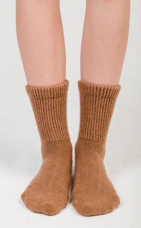 Носки 70% шерсть ТОД (34-36, рыжий)