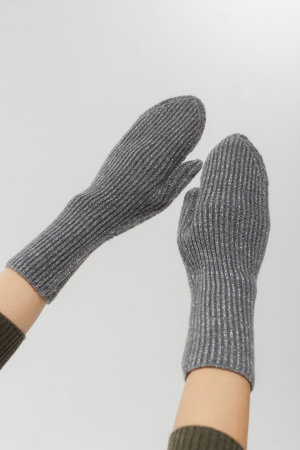 Варежки КW190492 гоби (F, 74/люрекс)