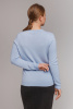 Пуловер жен KW070523 ((720069) 716008WE (718020))) гоби (S-44, 520 голубой)