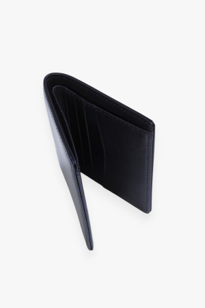 Кошелек кожанный (формат книж) AMW2502 MARIS (F, черный )