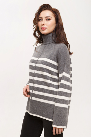 Свитер жен 12187 каш Мунх КХ (L-48, 74/01 сер*бел)