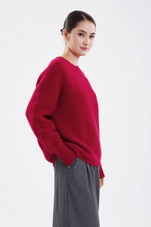 Джемпер жен 01-18-229-ОС Гоеол (XL-50, 45 т.красный)